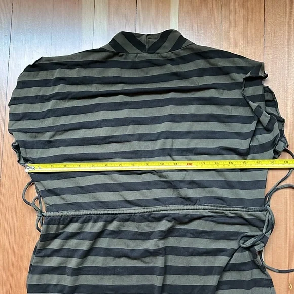 Ella Moss striped knit dress size M - Picture 8 of 9